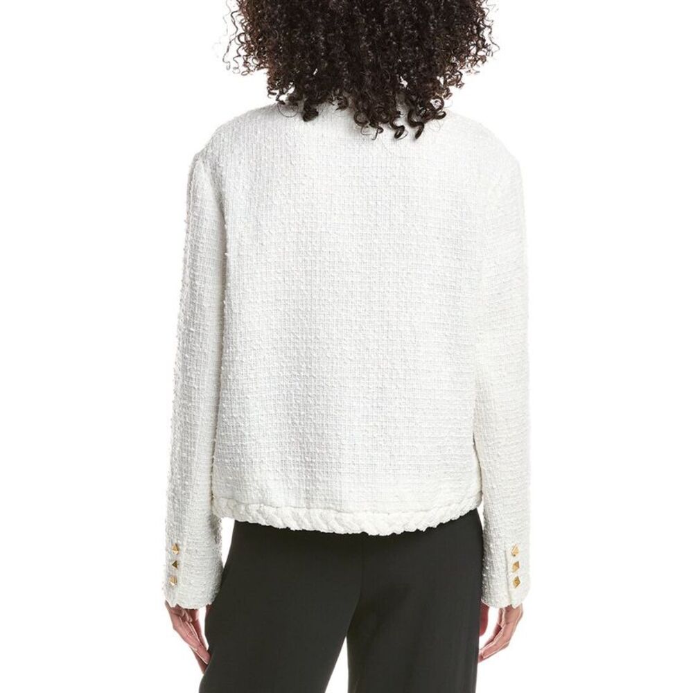Valentino Womens Giacca Jacket, White - Picture 2 of 4